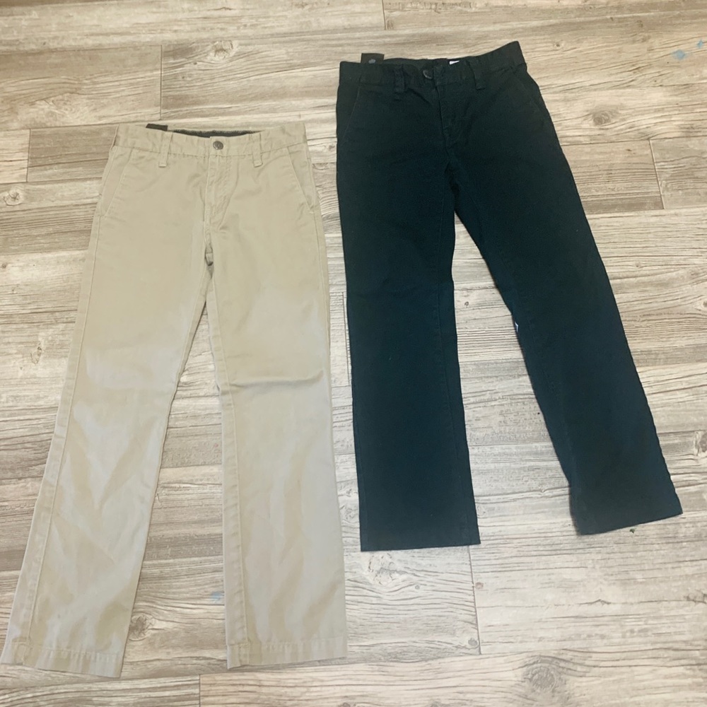 VOLCOM pants (Boys size 8) (2x pairs)